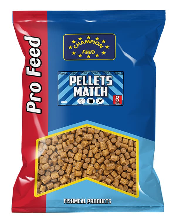 PELLETS MATCH CHAMPION FEED 750 g