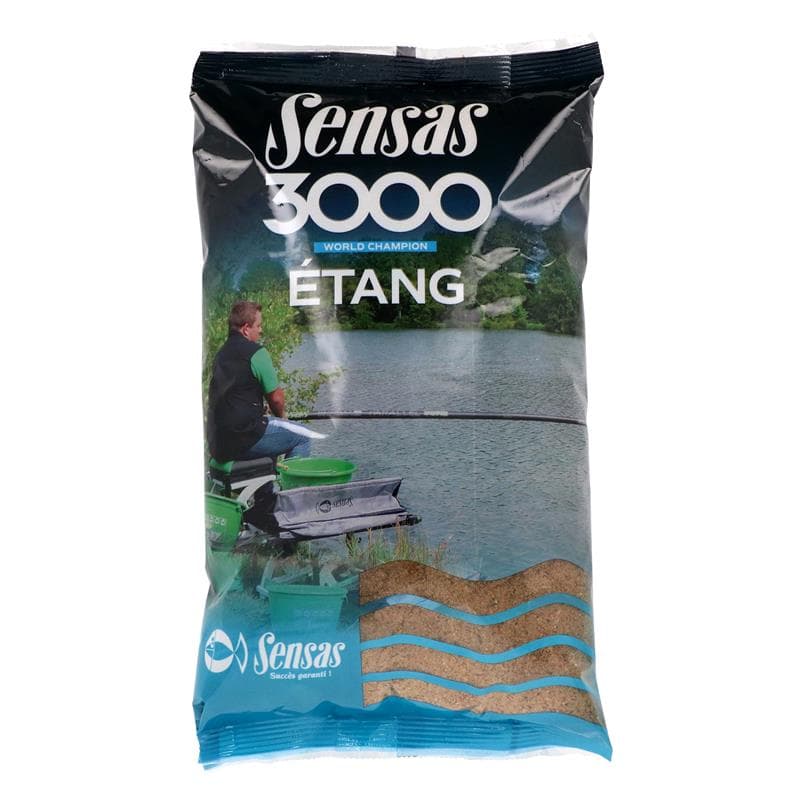 Amorce Sensas 3000 Étang 1 kg