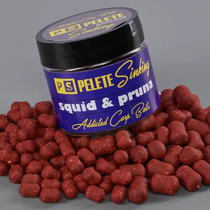 PELLETS coulants Calmars et Pruneaux SOLUBLES