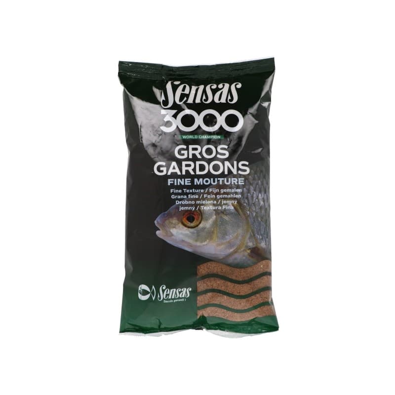 Amorce Sensas 3000 Gardons Fine Mouture 1 kg